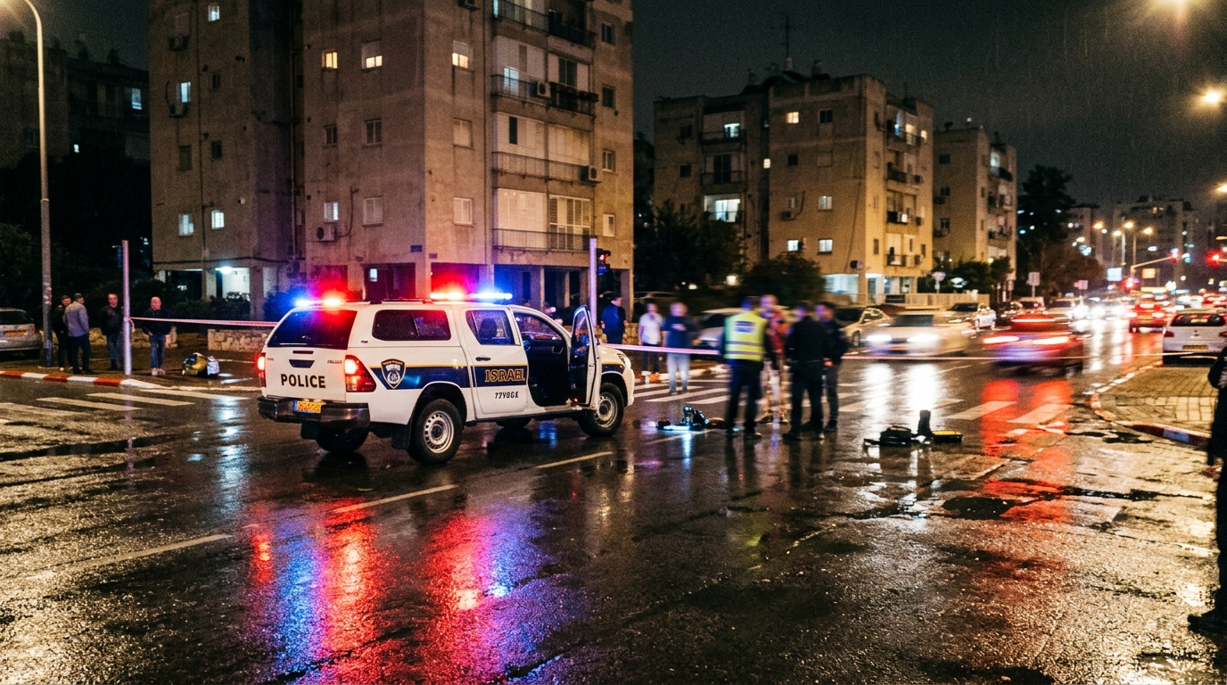 חשוד בבריחה גרר שוטרת בראשון לציון ונעצר