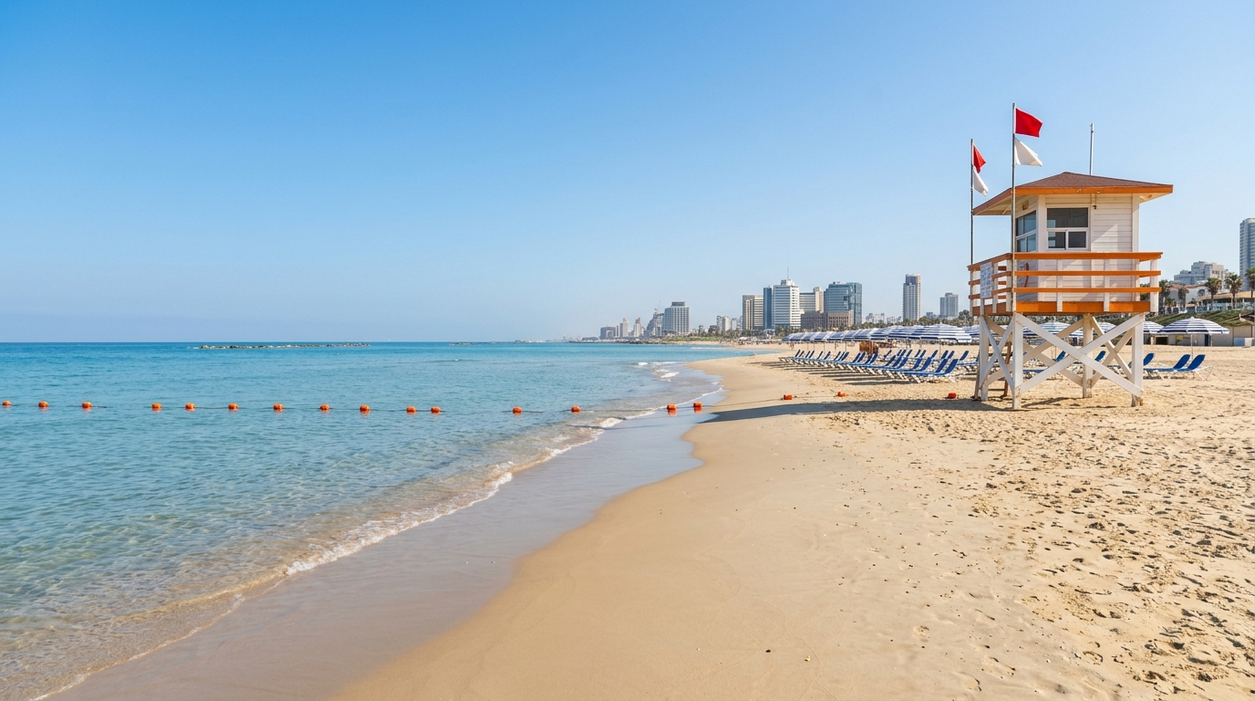 משרד הבריאות הסיר את אזהרת הרחצה בחוף צוק צפון בתל אביב