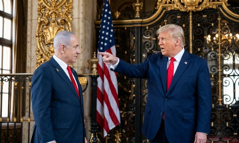 נתניהו מתכונן לפגישה עם טראמפ בבית הלבן