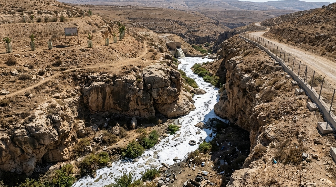 200 מיליון שקל לשיקום נחל פרת: מועצת בנימין תוביל את הפרויקט
