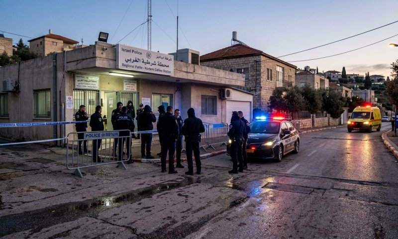 לוחם מג"ב סיכל פיגוע דקירה בכניסה לתחנת משטרה בכפר יאסיף