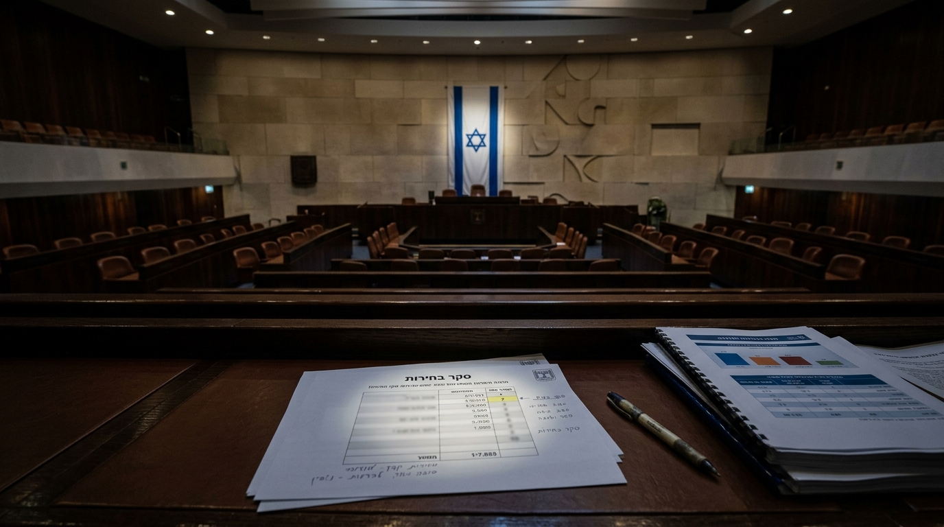 איזנקוט מוביל: "ישר!" המפלגה הגדולה בסקר עם 24 מנדטים