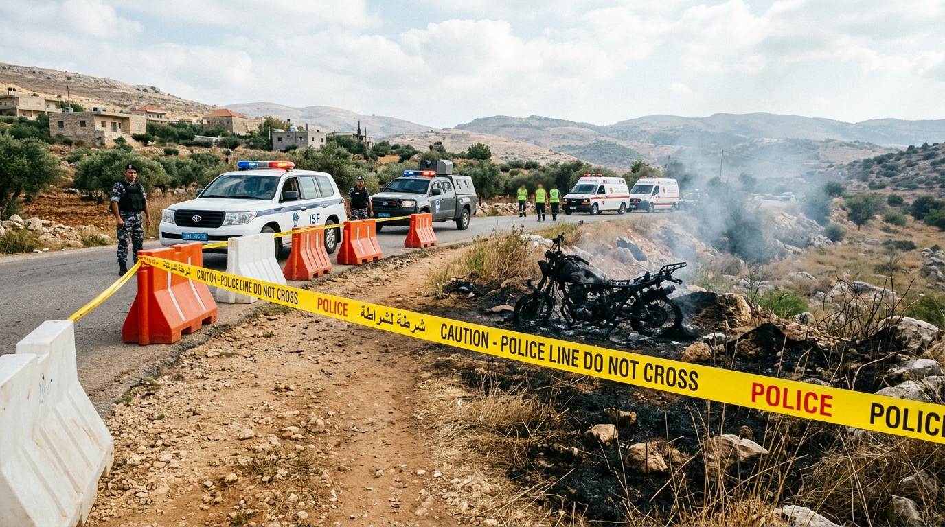 שני נהרגו בתקיפה ישראלית על אופנוע בדרום לבנון