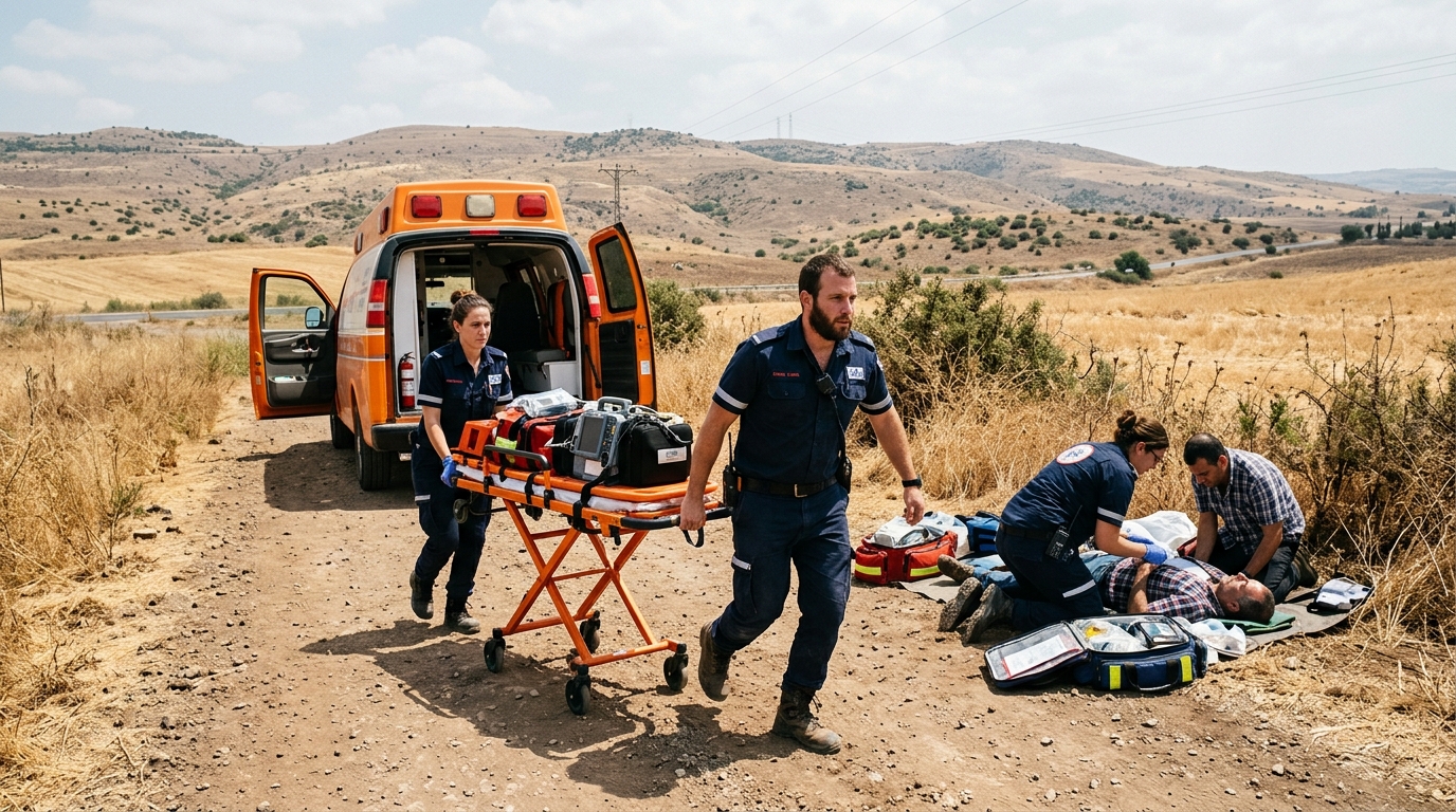 ילד בן 11 נכווה ממים רותחים ברמת הגולן ומצבו בינוני