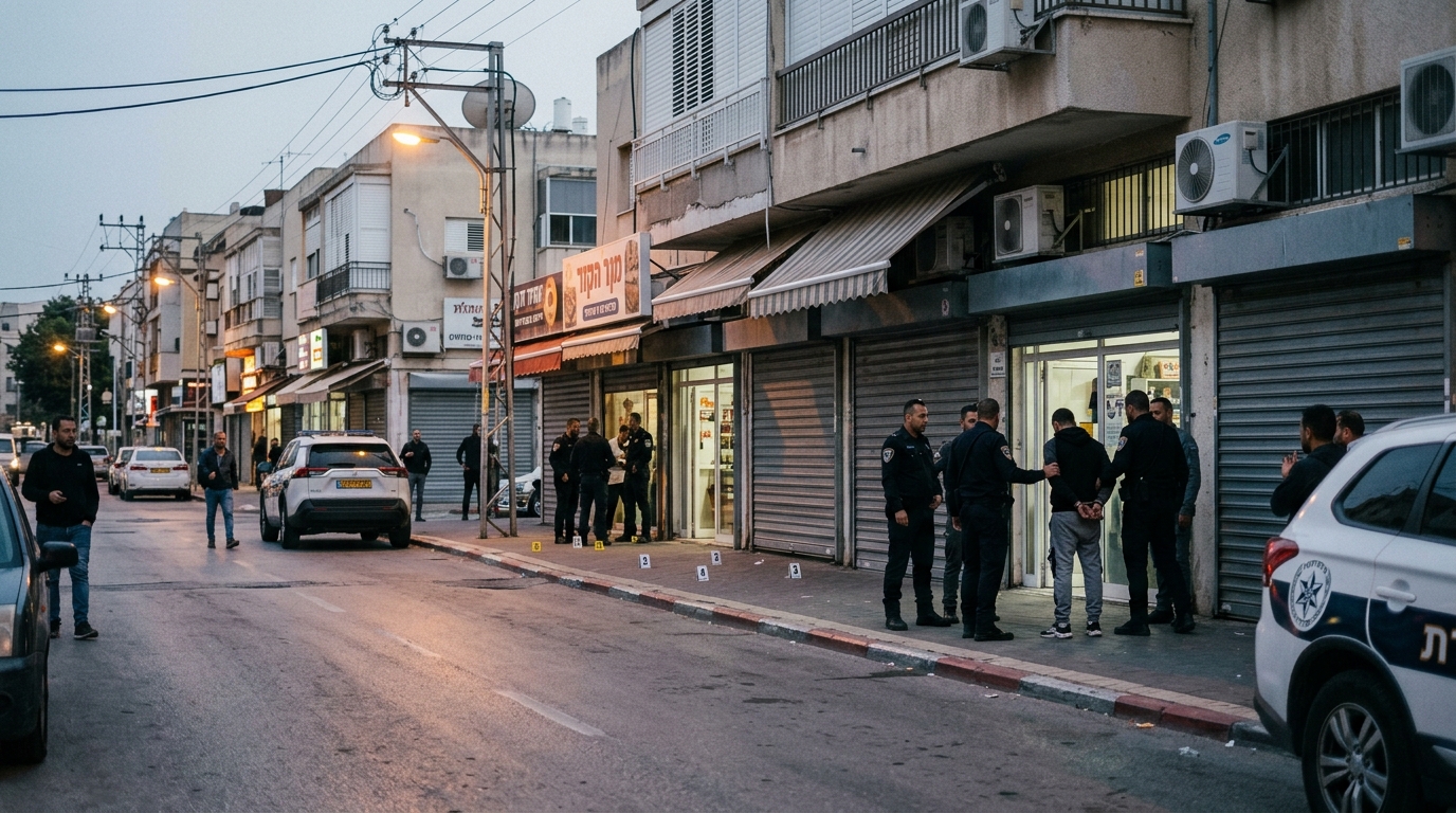 ראש ארגון פשיעה נעצר באשדוד בחשד לסחיטת עסקים