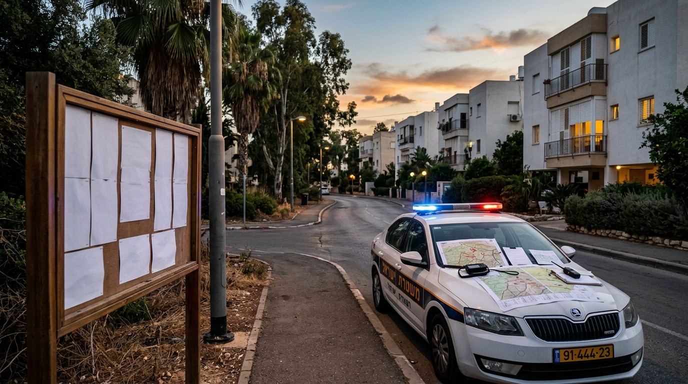 המשטרה מחפשת שני נעדרים מקריית מלאכי כבר חודש