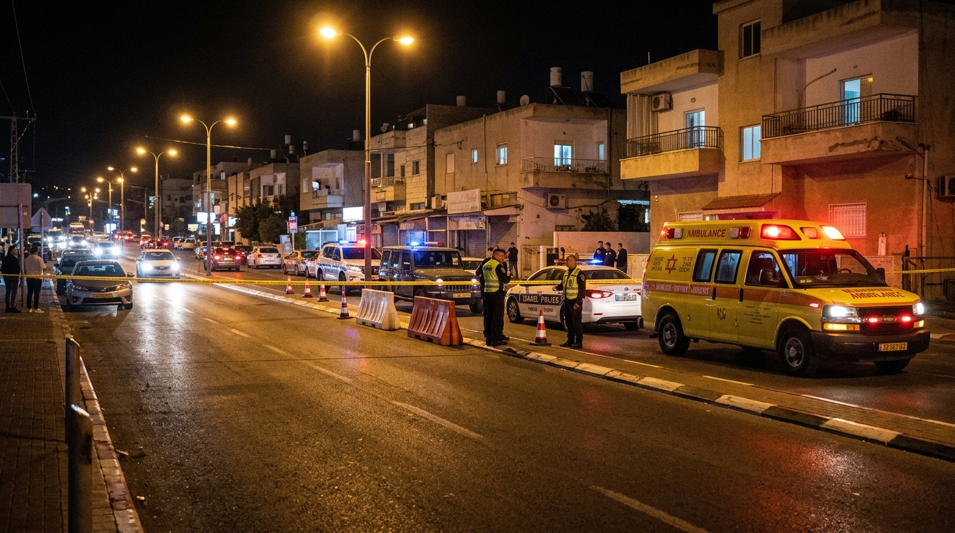 גבר בן 30 נורה ונפצע קשה בג'סר א-זרקא