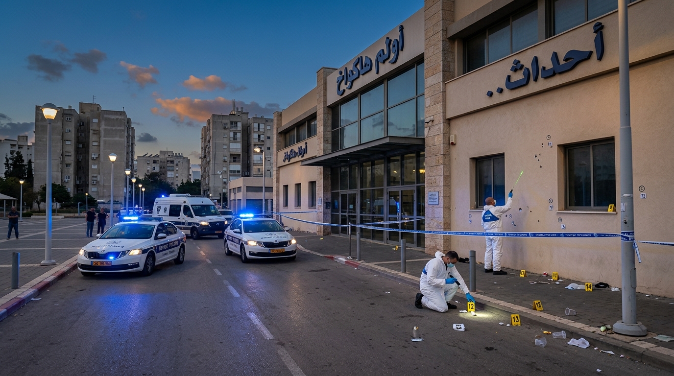 חשד לירי לעבר אולם אירועים באשדוד, המשטרה חוקרת