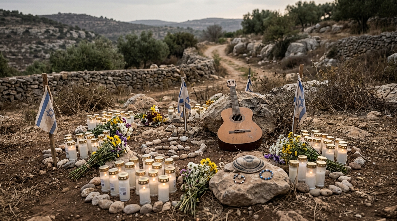 שורד נובה שם קץ לחייו על קברה של חברתו שנרצחה בטבח