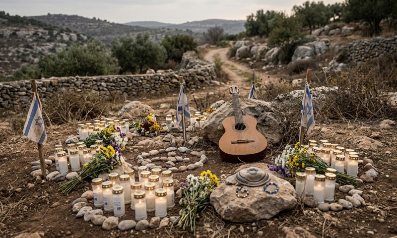 שורד נובה שם קץ לחייו על קברה של חברתו שנרצחה בטבח