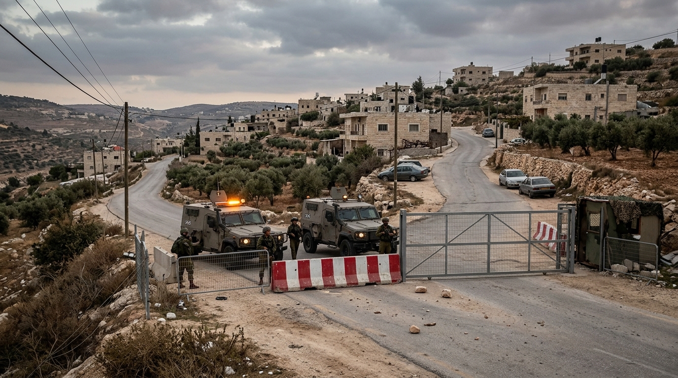 תקרית חריגה בשומרון: ישראלים ניסו להסתנן לשטח סגור באמבולנס