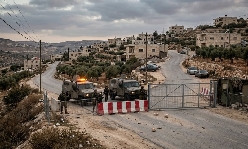תקרית חריגה בשומרון: ישראלים ניסו להסתנן לשטח סגור באמבולנס