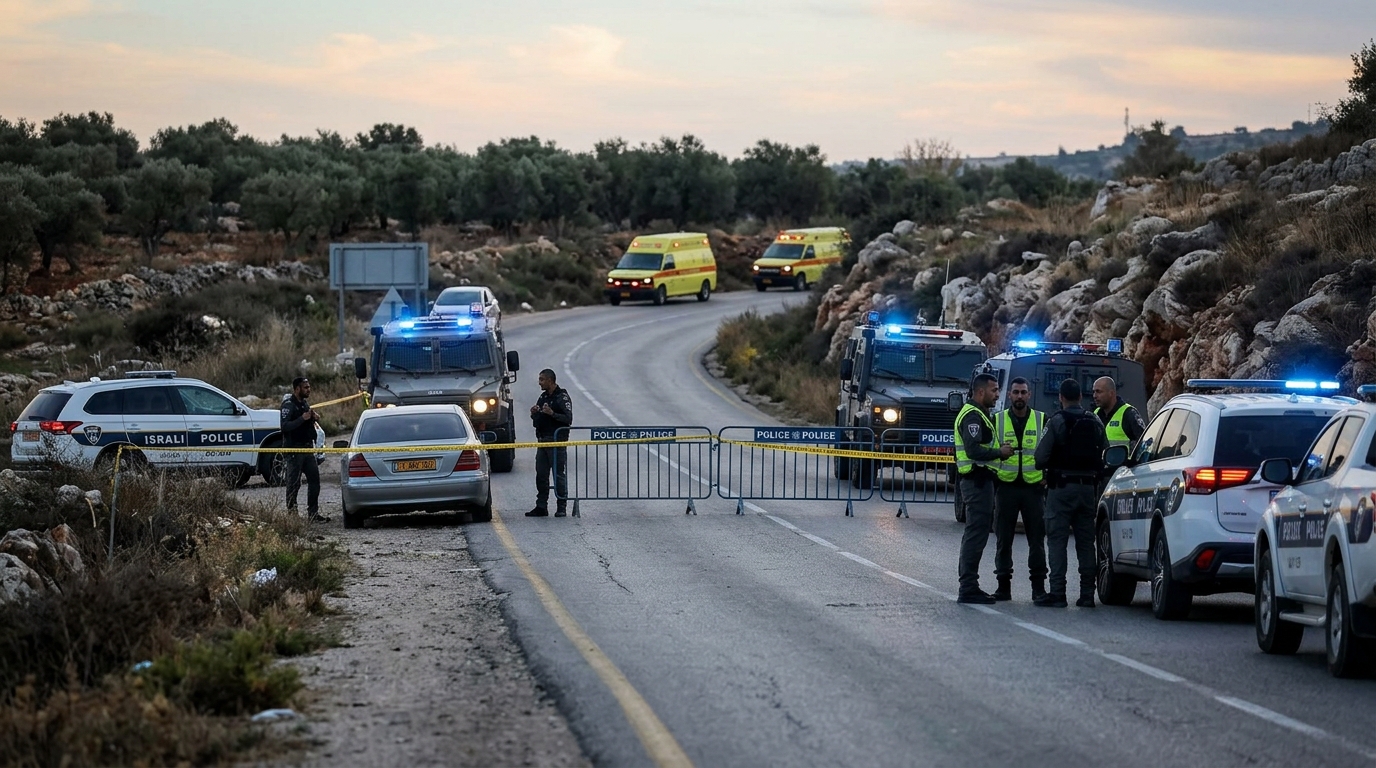 רכב נגנב עם ילדה בת 8 בשומרון: היא נמצאה בשלום, מצוד אחר החשוד