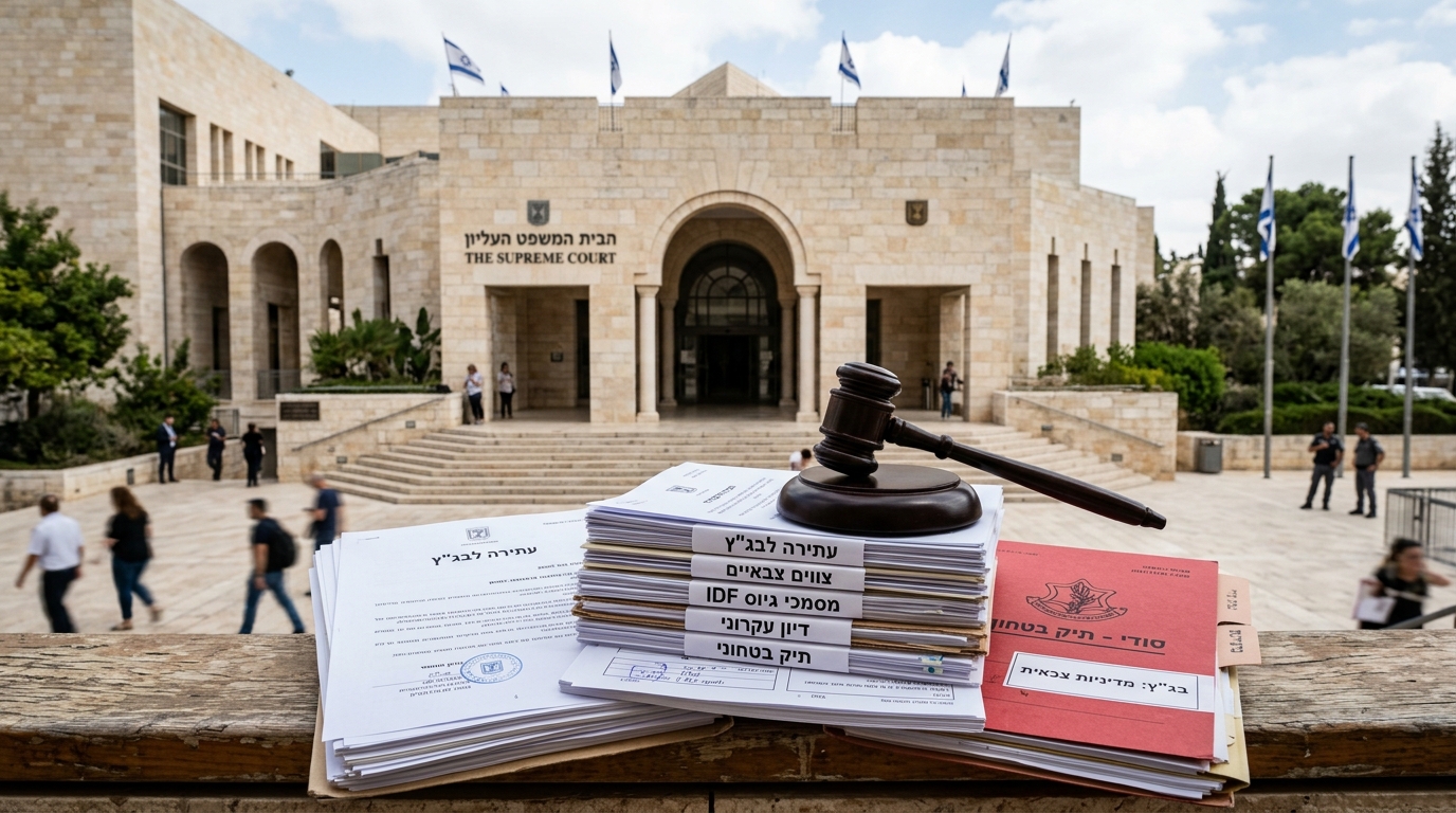 117 לוחמי מילואים עתרו לבג"ץ נגד מדיניות צה"ל