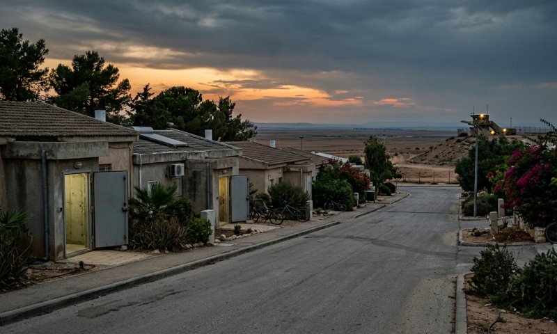 אוגדת עזה הורתה לתושבי ניר יצחק להיכנס למרחבים המוגנים