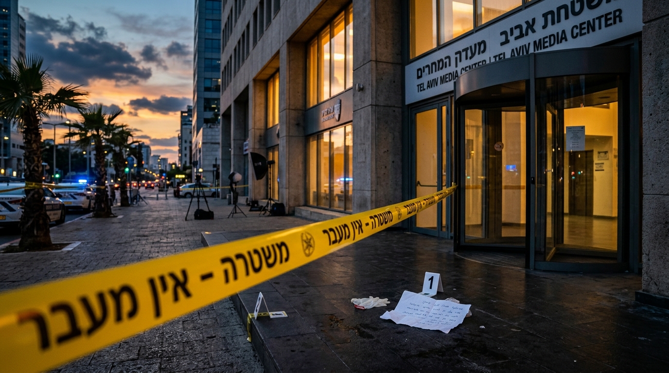 תושב רמת גן הועמד לדין בחשד לאיומים על חדשות 12, הארץ וישראל היום