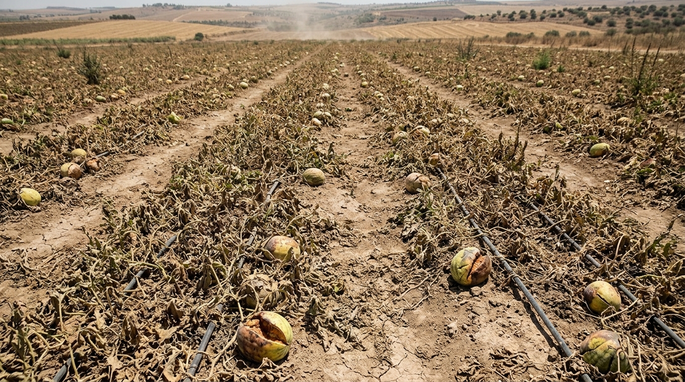 וירוס דלועיים השמיד אלף דונם אבטיחים בישראל - והנזקים צפויים לגדול