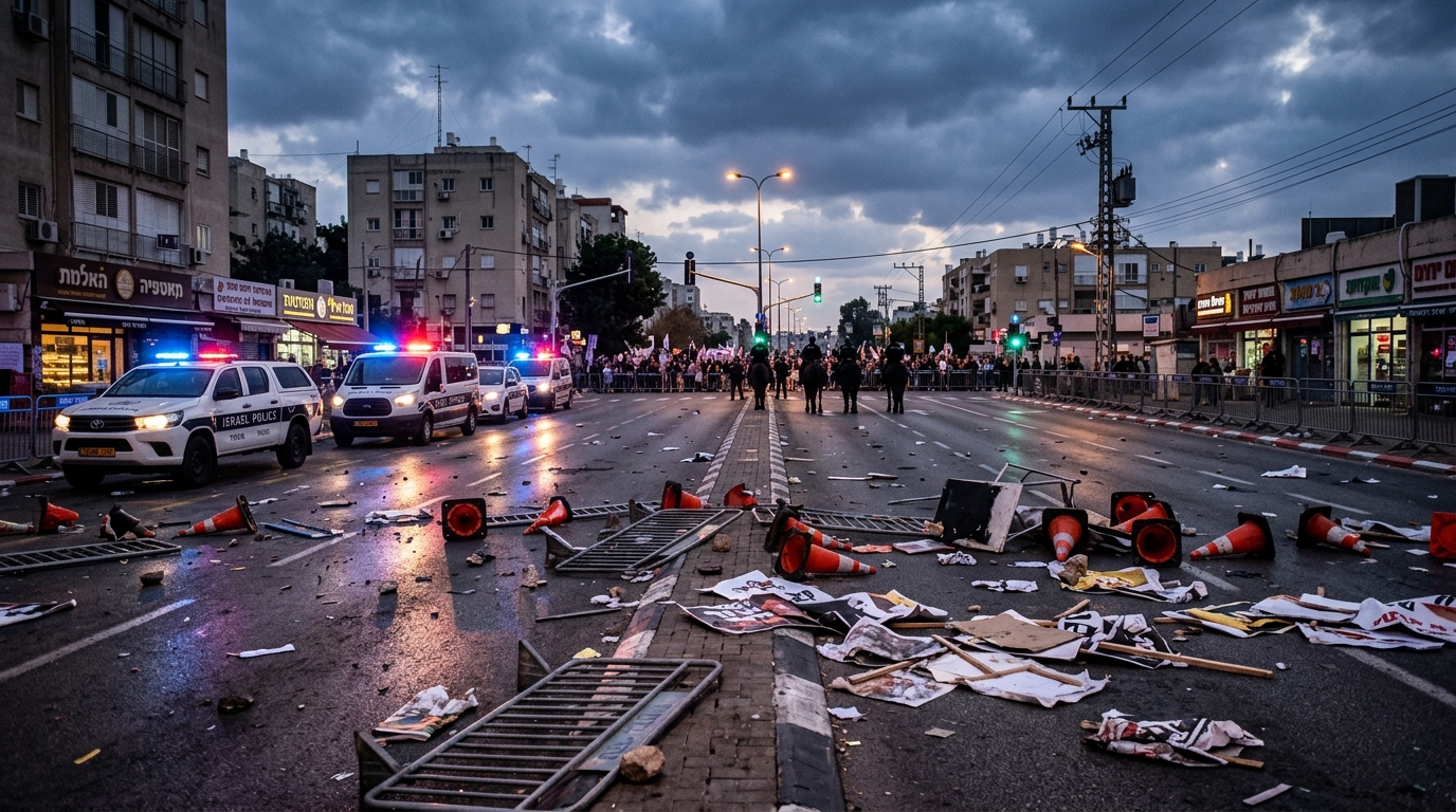 בן גביר שוקל לפטר את מפקד תחנת בני ברק-רמת גן בשל אלימות שוטרים