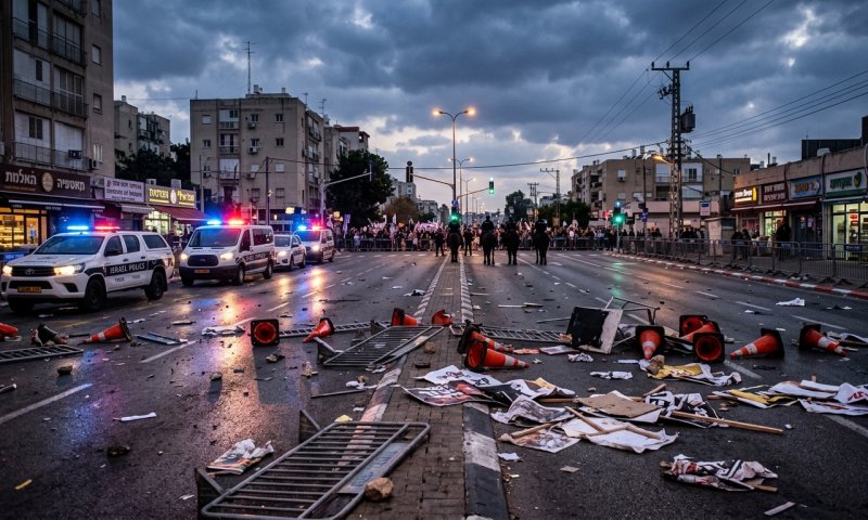 בן גביר שוקל לפטר את מפקד תחנת בני ברק-רמת גן בשל אלימות שוטרים