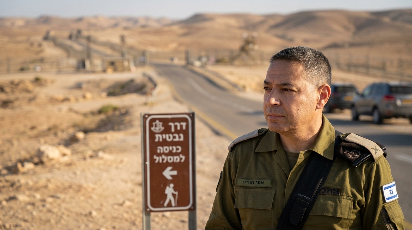 צה"ל פותח את ציר 10 למטיילים בחגי תשרי