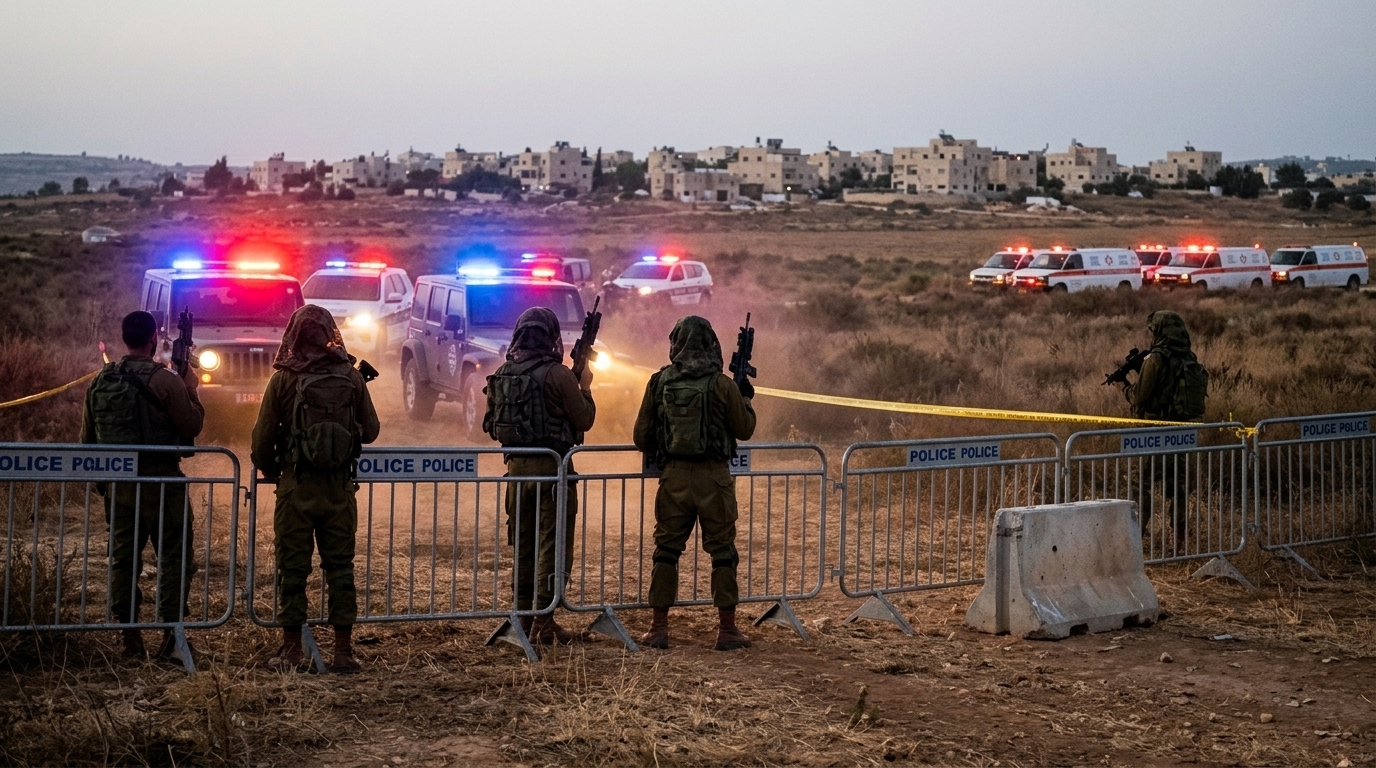 חדירת רכב חשוד ליישוב עופרים בשומרון, חשוד נעצר לאחר מרדף