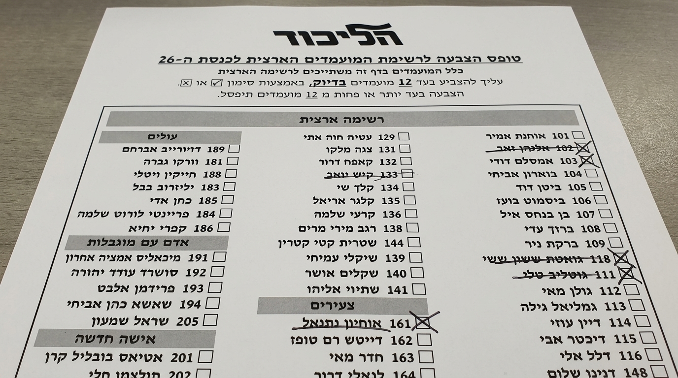 משה פסל לא נרשם לפריימריז בליכוד