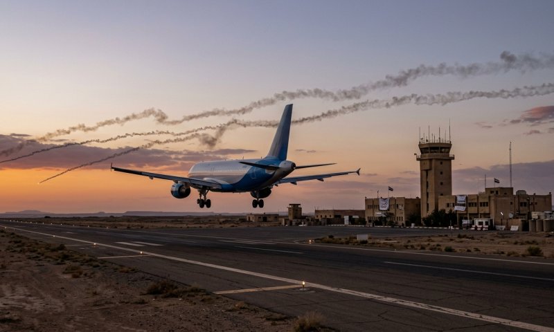 החות'ים מאיימים לתקוף שדות תעופה סעודיים אחרי שמטוס איראני נחת בצנעא