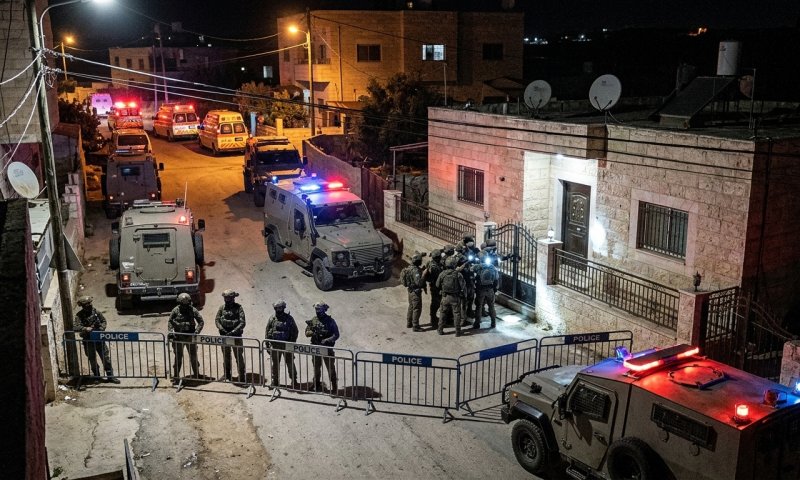 יחידת דובדבן עצרה 8 חשודים בתקיפת ישראלים בכפר מוחמאס