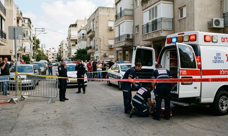 גבר נפצע בפציעה חודרת באירוע אלימות בתל אביב