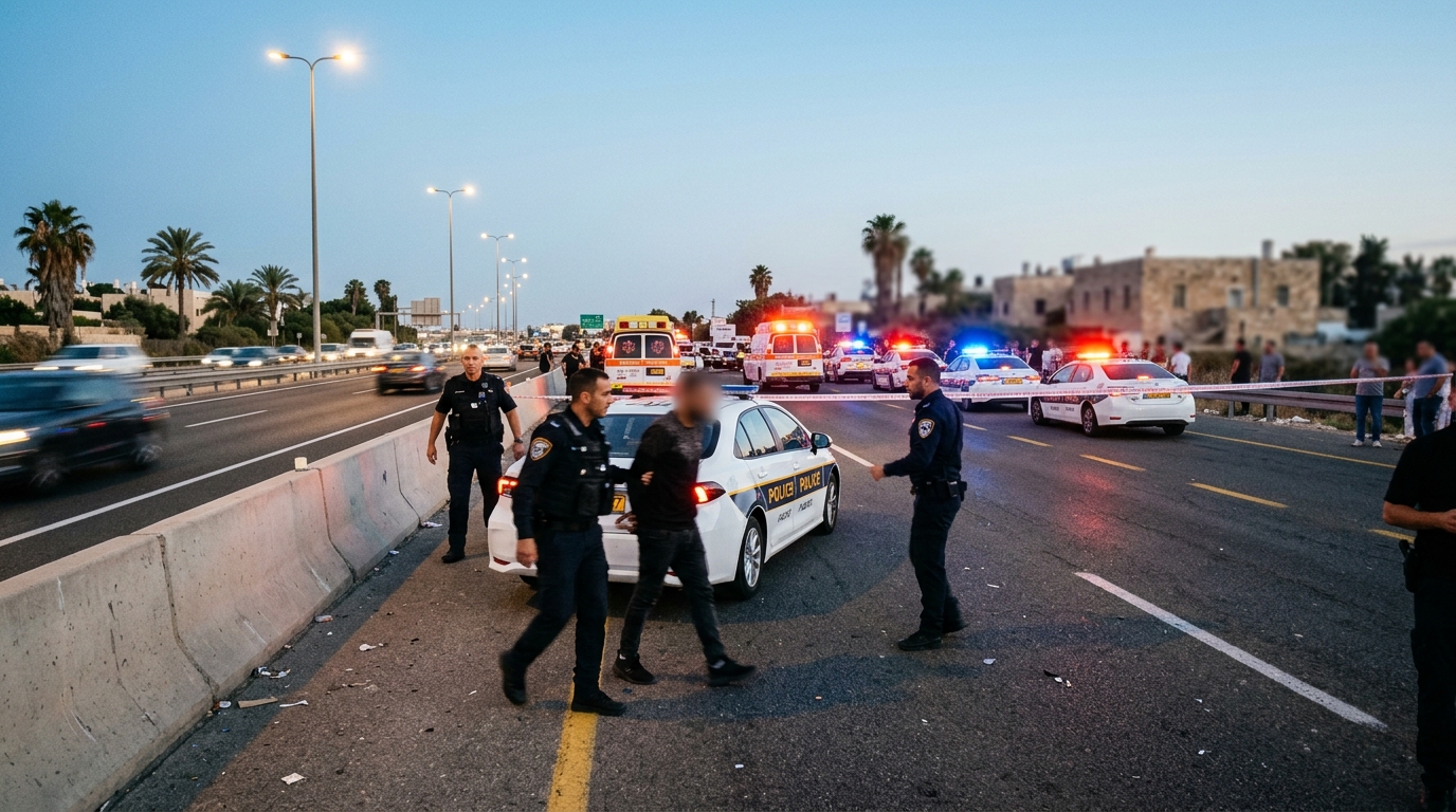חשוד בירי ביפו נתפס בדירת מסתור - היורה בשידור החי עדיין נמלט