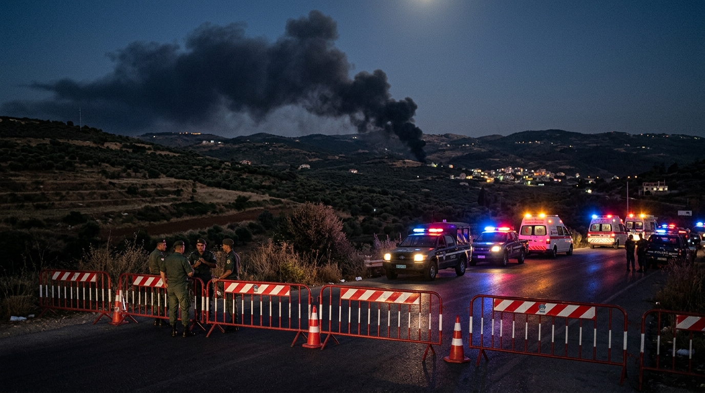 צה"ל תקף בדרום לבנון: נזק כבד לבתים ולתשתיות