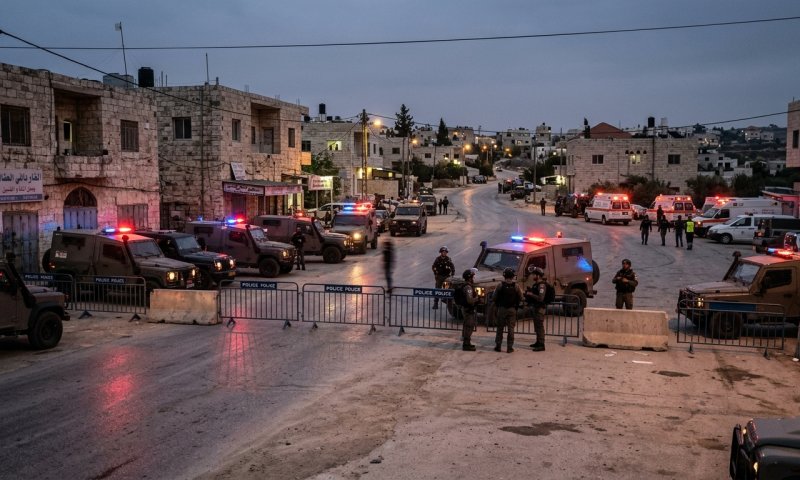 מבצע ענק ביו"ש: יותר מ-130 מבוקשים נעצרו, כניסת הפועלים ליישובים הוקפאה