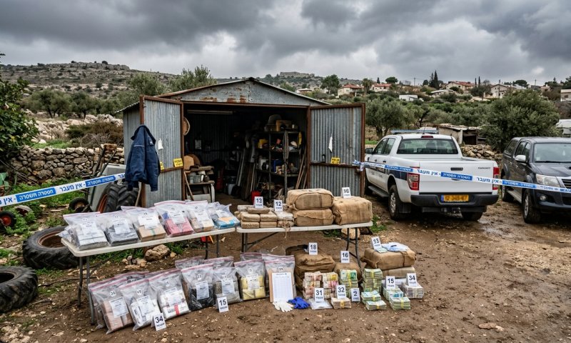 ימ"ר ירושלים תפסה סמים בשווי 90 מיליון שקל