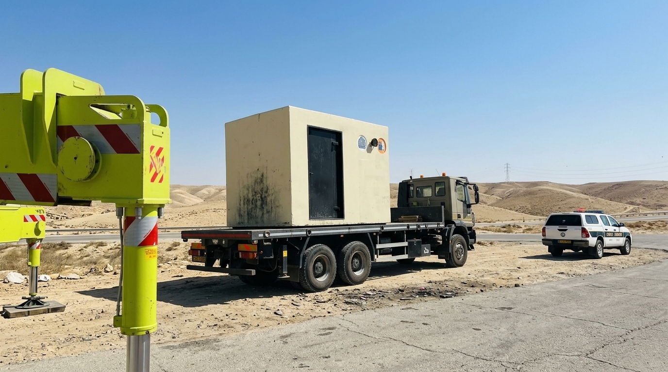 שני תושבי הנגב נעצרו תוך כדי גניבת מיגוניות של פיקוד העורף
