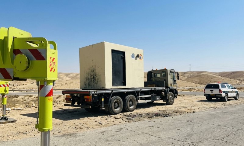שני תושבי הנגב נעצרו תוך כדי גניבת מיגוניות של פיקוד העורף