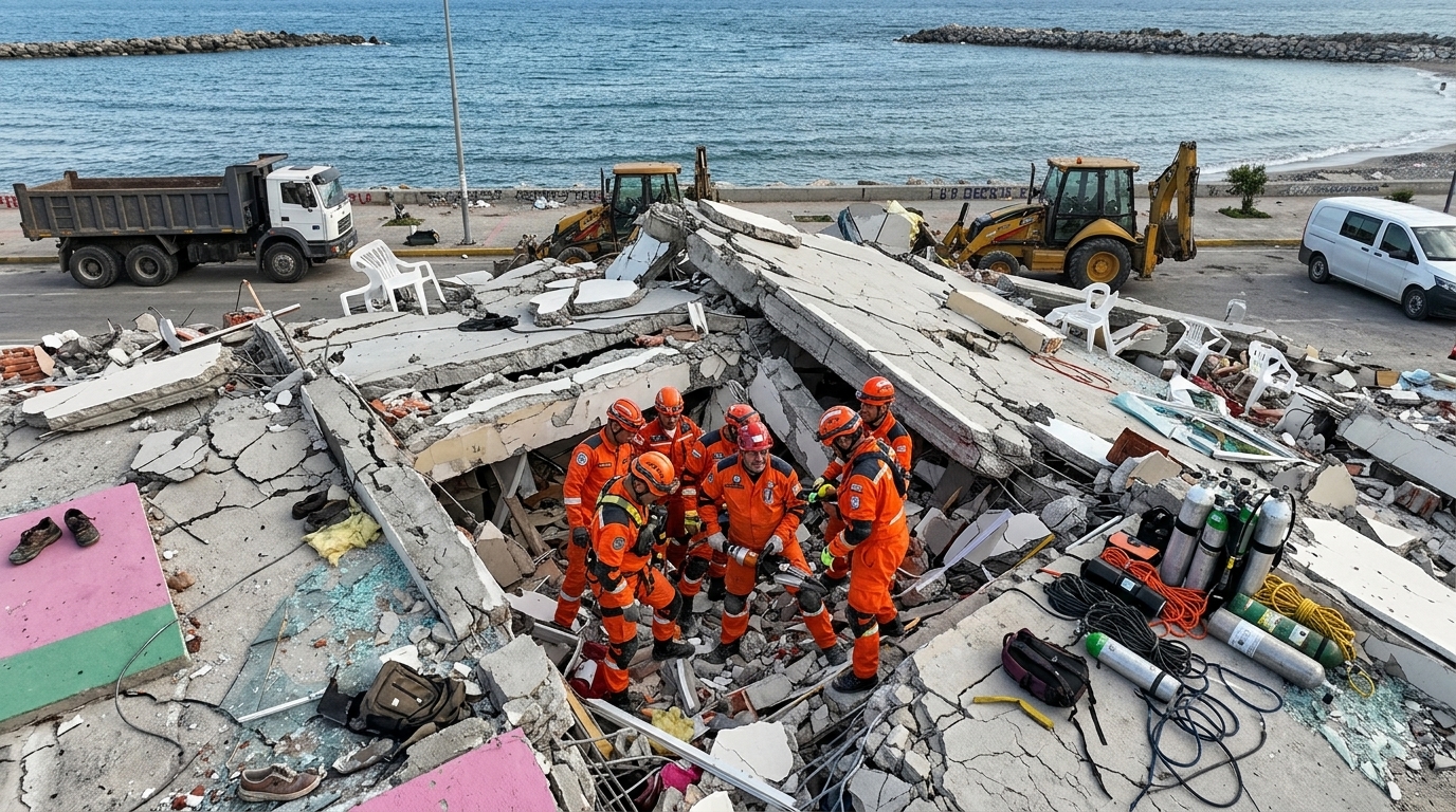 יום שישי לפעולה: הצוות הישראלי ממשיך לחלץ ניצולים בוונצואלה