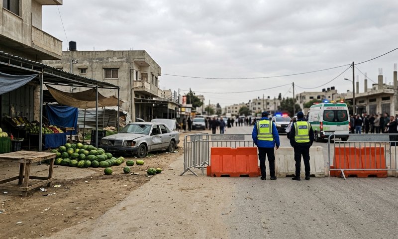 נכנס לקלקיליה לקנות אבטיח: הותקף, נפצע ורכבו נגנב