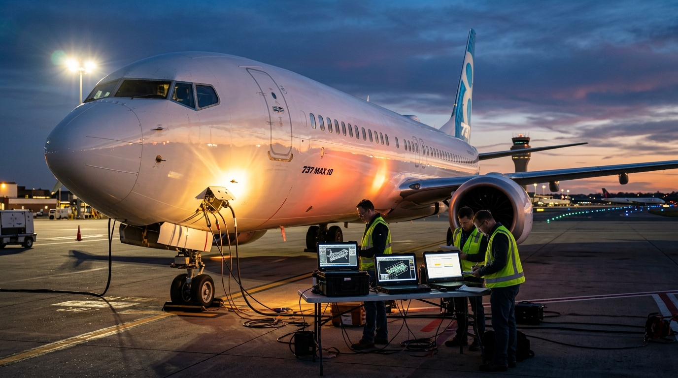רשות התעופה עוצרת את הסמכת בואינג 737 מקס 10