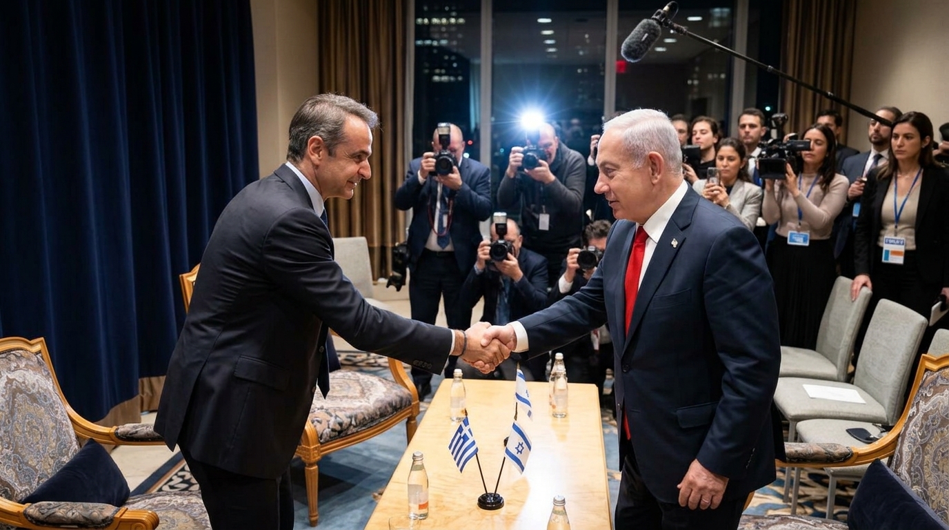 נתניהו נפגש עם ראש ממשלת יוון לפני נאום האו"ם