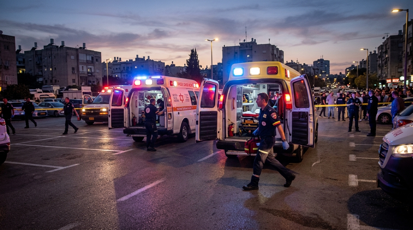 גבר בן 66 נדקר בעפולה ונפצע קשה