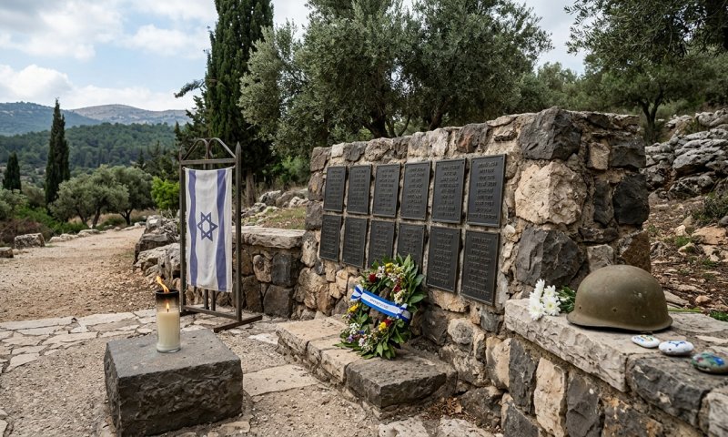 אוגדה 91 בטקס לזכר חללי עוצבת ברעם