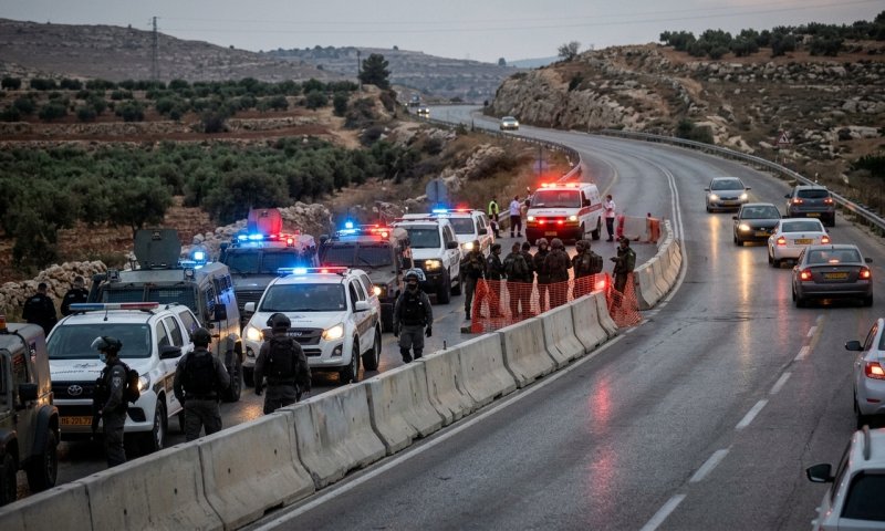 שוטר פלסטיני דקר לוחם צה"ל בצפון השומרון