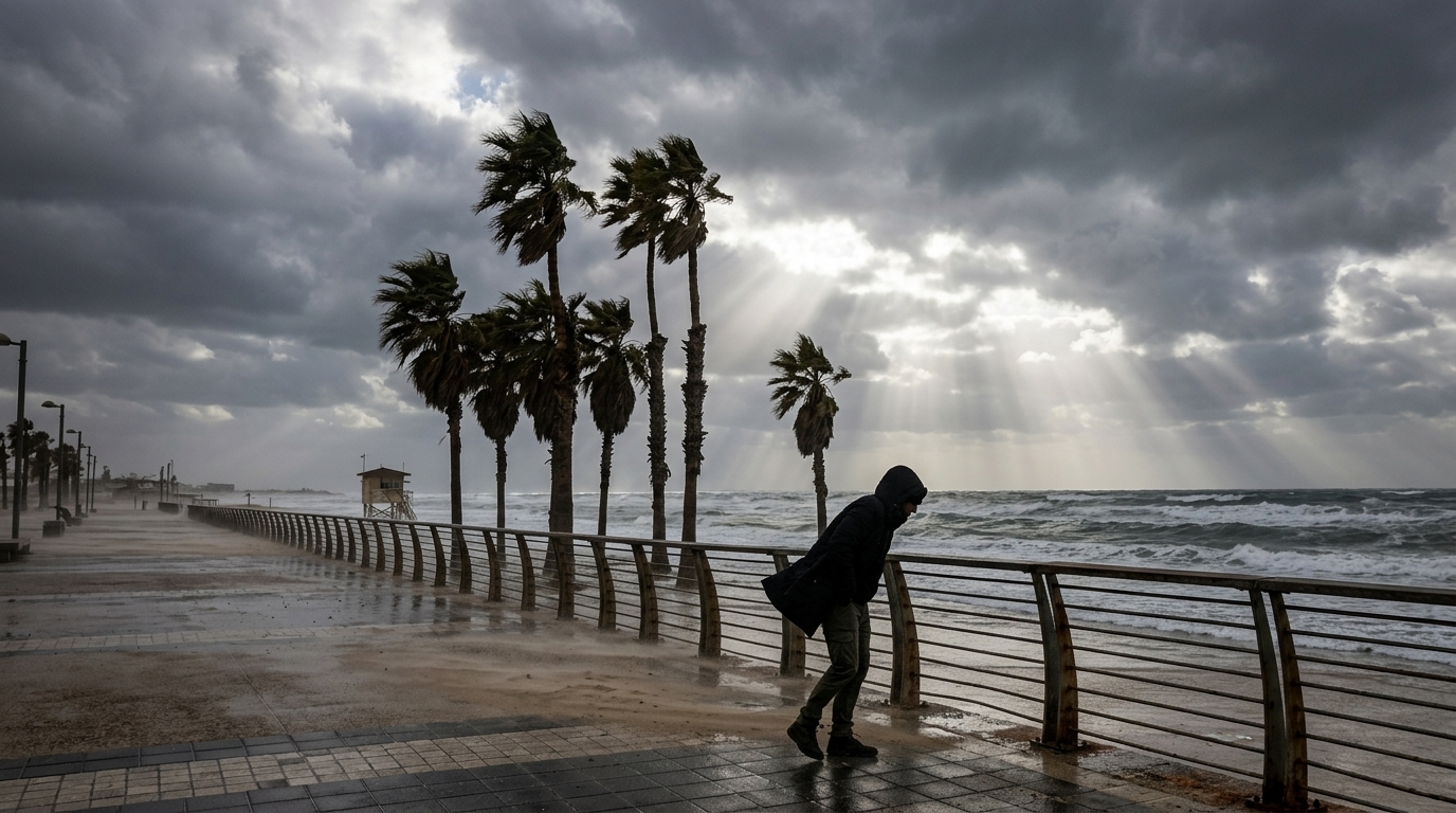 מזג האוויר היום: נאה עם עומסי חום ורחצה מסוכנת בים