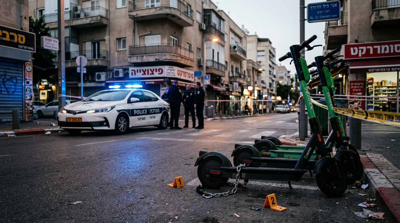 תושב תל אביב הואשם בגניבת שלושה קטנועים
