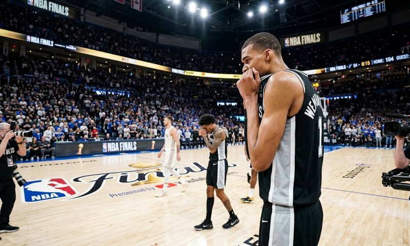 ניקס מובילים 2:0 בגמר ה-NBA: וומבניאמה מתנצל - "פישלתי, זה היה שלנו"