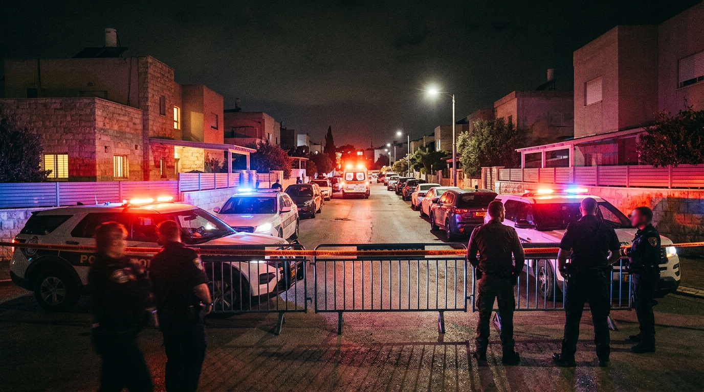 שוטרים ירו למוות בגבר שפתח באש לעבר בית בכפר סולם